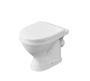 Чаша для унитаза-компакта Santeri Соната (к/в, белая, с сиденьем) thumbnail